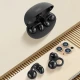 Ασύρματα open-ear Bluetooth ακουστικά handsfree με θήκη φόρτισης, Bluetooth 6.0, IPX4, μαύρα