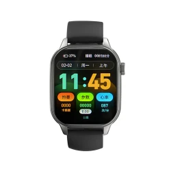 Smartwatch με έγχρωμη οθόνη αφής TFT 1.88" και Bluetooth 5.4 σε μαύρο χρώμα