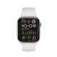 Smartwatch με οθόνη AMOLED 2.04" αφής, Bluetooth 5.0, επαναφορτιζόμενη μπαταρία 225mAh και ασημί λουράκι Smartwatch με οθόνη AMOLED 2.04" αφής, Bluetooth 5.0, επαναφορτιζόμενη μπαταρία 225mAh και ασημί λουράκι