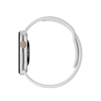 Smartwatch με οθόνη AMOLED 2.04" αφής, Bluetooth 5.0, επαναφορτιζόμενη μπαταρία 225mAh και ασημί λουράκι Smartwatch με οθόνη AMOLED 2.04" αφής, Bluetooth 5.0, επαναφορτιζόμενη μπαταρία 225mAh και ασημί λουράκι