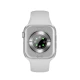 Smartwatch με οθόνη AMOLED 2.04" αφής, Bluetooth 5.0, επαναφορτιζόμενη μπαταρία 225mAh και ασημί λουράκι Smartwatch με οθόνη AMOLED 2.04" αφής, Bluetooth 5.0, επαναφορτιζόμενη μπαταρία 225mAh και ασημί λουράκι