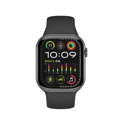Smartwatch με οθόνη AMOLED 2.04" και Bluetooth 5.0 σε μαύρο χρώμα