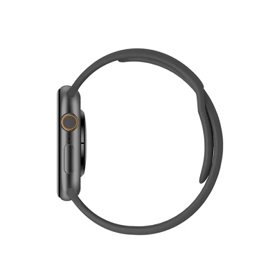 Smartwatch με οθόνη AMOLED 2.04" και Bluetooth 5.0 σε μαύρο χρώμα