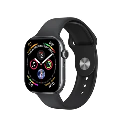 Smartwatch με οθόνη AMOLED 2.04" και Bluetooth 5.0 σε μαύρο χρώμα
