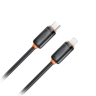 Καλώδιο USB-C αρσ. - Lightning αρσ. USB High-Speed 27W 1m μαύρο