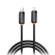 Καλώδιο USB-C αρσ. - Lightning αρσ. USB High-Speed 27W 1m μαύρο