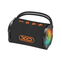 Bluetooth ηχείο 10W με RGB φωτισμό, Bluetooth 5.3, TWS, IPX5 και μπαταρία 1800mAh σε μαύρο χρώμα Bluetooth ηχείο 10W με RGB φωτισμό, Bluetooth 5.3, TWS, IPX5 και μπαταρία 1800mAh σε μαύρο χρώμα