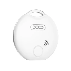 Συσκευή εντοπισμού αντικειμένων Bluetooth XO-LP01 για iOS και Android με εφαρμογές Tuya/Smart Life σε λευκό χρώμα