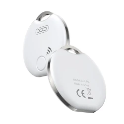 Συσκευή εντοπισμού αντικειμένων Bluetooth XO-LP01 για iOS και Android με εφαρμογές Tuya/Smart Life σε λευκό χρώμα