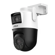 Wi-Fi και PoE κάμερα με διπλό φακό 3MP+3MP με λειτουργία Pan/Tilt και αδιάβροχο περίβλημα, ιδανική για εξωτερικούς χώρους.