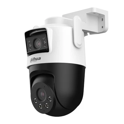 Wi-Fi και PoE κάμερα με διπλό φακό 3MP+3MP με λειτουργία Pan/Tilt και αδιάβροχο περίβλημα, ιδανική για εξωτερικούς χώρους.
