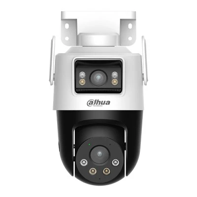 Wi-Fi και PoE κάμερα με διπλό φακό 3MP+3MP με λειτουργία Pan/Tilt και αδιάβροχο περίβλημα, ιδανική για εξωτερικούς χώρους.