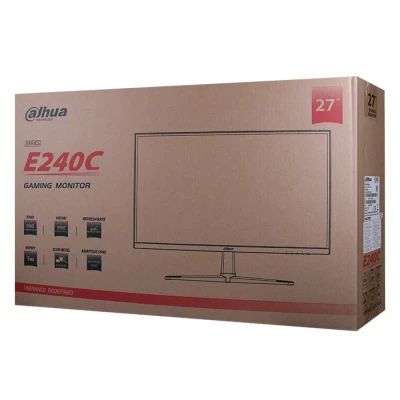 Κυρτή gaming οθόνη υπολογιστή 27'' FHD VA 240Hz με Adaptive Sync, Flicker-Free και HDR10 σε μαύρο χρώμα