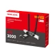 Προσαρμογέας Adapter PCIe AX3000 Wi‐Fi 6 και Bluetooth 5.3 με 2 κεραίες, WPA3 και υποστήριξη Windows 10/11