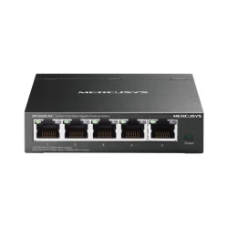 Desktop switch δικτύου 5 θυρών 2.5G Multi-Gigabit Mercusys MS105GS-M2 επιτραπέζιος, plug & play, αθόρυβος χωρίς ανεμιστήρα με μεταλλικό περίβλημα