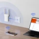 Ενισχυτής σήματος Wi-Fi 6 Mercusys ME80X AX3000 dual band με δύο εξωτερικές κεραίες και θύρα Gigabit Ethernet