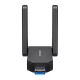 Ασύρματος αντάπτορας Adapter USB Wi-Fi 7 BE6500 με 2 εξωτερικές high-power κεραίες και σύνδεση USB 3.0