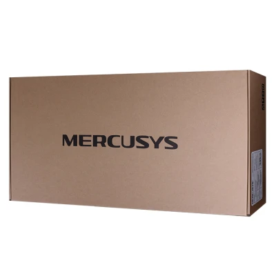 Network switch rackmount Mercusys MS128GP 28 θυρών με 24 θύρες Gigabit PoE+, 2 Gigabit uplink και 2 combo Gigabit SFP