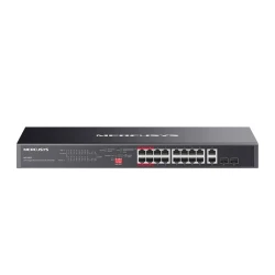 Network switch rackmount Mercusys MS120GP 20 θυρών gigabit με 16 θύρες PoE+ 192W και 2 θύρες uplink