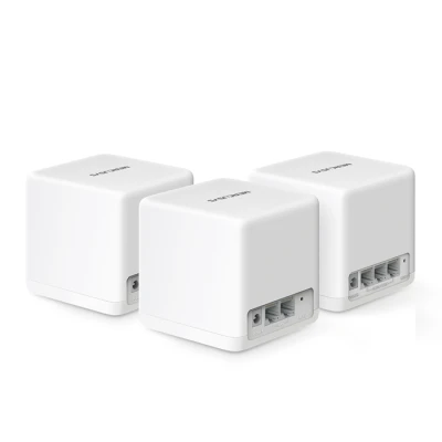 Σύστημα mesh Wi‐Fi 6 MERCUSYS Halo H60X AX1500 για όλο το σπίτι, 3-pack