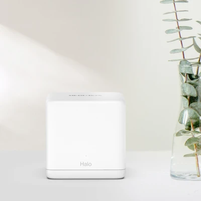 Σύστημα mesh Wi‐Fi 6 MERCUSYS Halo H60X AX1500 για όλο το σπίτι, 3-pack