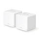 Σύστημα Mesh Wi-Fi 6 AX1500 Mercusys Halo H60X 2-pack με κάλυψη έως 350m2, Dual Band, Gigabit θύρες και γονικούς ελέγχους