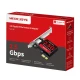 Κάρτα δικτύου PCIe 2.5 Gigabit Mercusys MA310E με θύρα RJ45, Wake-on-LAN και στήριγμα low-profile