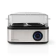 Βραστήρας αυγών Gastronoma 254-0001 500W για 1-8 αυγά με λειτουργία αυτόματης διακοπής, θήκη για ποσέ και ανοξείδωτο περίβλημα