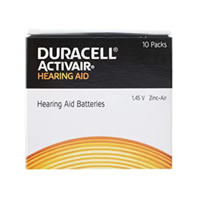 Μπαταρία ακουστικών βαρηκοΐας Duracell ActivAir 13 1.45V zinc-air σε blister 6 τεμαχίων