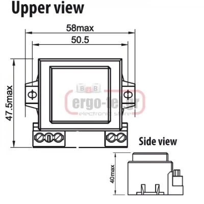Μετασχηματιστής με ακροδέκτες 230/12V 6VA VEMER TM6 230/12