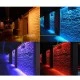 Μπάρα - προβολέας 50cm 10W 230V μπλε φως 15° με 9 led ισχύος 130lumen IP65