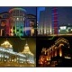 Μπάρα - προβολέας 50cm 10W 230V μπλε φως 15° με 9 led ισχύος 130lumen IP65