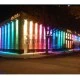Μπάρα - προβολέας 50cm 10W 230V μπλε φως 15° με 9 led ισχύος 130lumen IP65