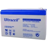 Μπαταρία μολύβδου ULTRACELL 12V 7Ah τύπος terminal F1 151x65x93