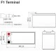 Μπαταρία μολύβδου ULTRACELL 12V 7Ah τύπος terminal F1 151x65x93