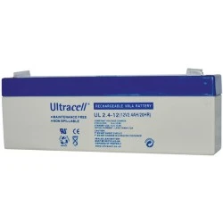 Μπαταρία μολύβδου ULTRACELL 12V 2.4Ah terminal F1 179x35x66