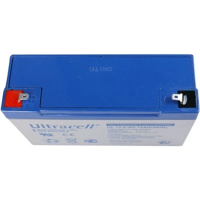 Μπαταρία μολύβδου ULTRACELL 6V 12Ah τύπος terminal F1 151x51x94