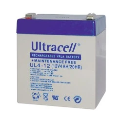 Μπαταρία μολύβδου ULTRACELL 12V 4Ah τύπος terminal F1 90x70x101