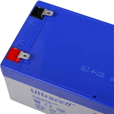 Μπαταρία μολύβδου  ULTRACELL 12V 3.4Ah τύπος terminal F1 134x67x61