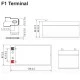 Μπαταρία μολύβδου  ULTRACELL 12V 3.4Ah τύπος terminal F1 134x67x61