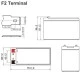 Μπαταρία μολύβδου ULTRACELL 12V 9Ah τύπος terminal F2 151x65x93.5