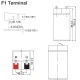 Μπαταρία μολύβδου ULTRACELL 4V 4.5Ah τύπος terminal F1 525x48x94