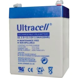 Μπαταρία μολύβδου ULTRACELL 12V 2.9Ah τύπος terminal F1 79x59x99