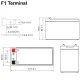 Μπαταρία μολύβδου ULTRACELL 12V 7.2Ah τύπος terminal F1 151x65x93.5mm Μπαταρία μολύβδου ULTRACELL 12V 7.2Ah τύπος terminal F1 151x65x93.5mm