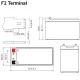 Μπαταρία μολύβδου ULTRACELL 12V 7.2Ah τύπος terminal F2 151x65x93.5