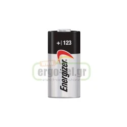 ΜΠΑΤΑΡΙΑ ΛΙΘΙΟΥ ΓΙΑ ΦΩΤΟΓΡΑΦΙΚΕΣ ΜΗΧΑΝΕΣ ENERGIZER EL123 3V 1500mAh ΣΕ BLISTER ΕΝΟΣ ΤΕΜΑΧΙΟΥ