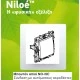 Μπουτόν απλό λευκό Legrand Niloe
