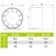 Εξαεριστήρας μπάνιου αεραγωγού Φ150 20W 1450rpm 230V 257 m³/h 43dB airRoxy arc 150