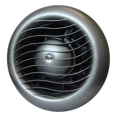 Εξαεριστήρας μπάνιου Φ100mm INOX 11W στρογγυλός σειρά MTB-100 220V 95 m³/h