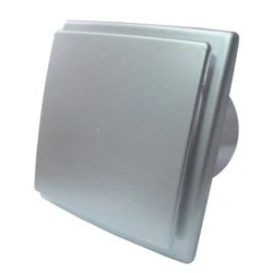 Εξαεριστήρας μπάνιου με κλαπέ INOX Φ100mm 11W σειρά OK01 230V 100 m³/h 41dB